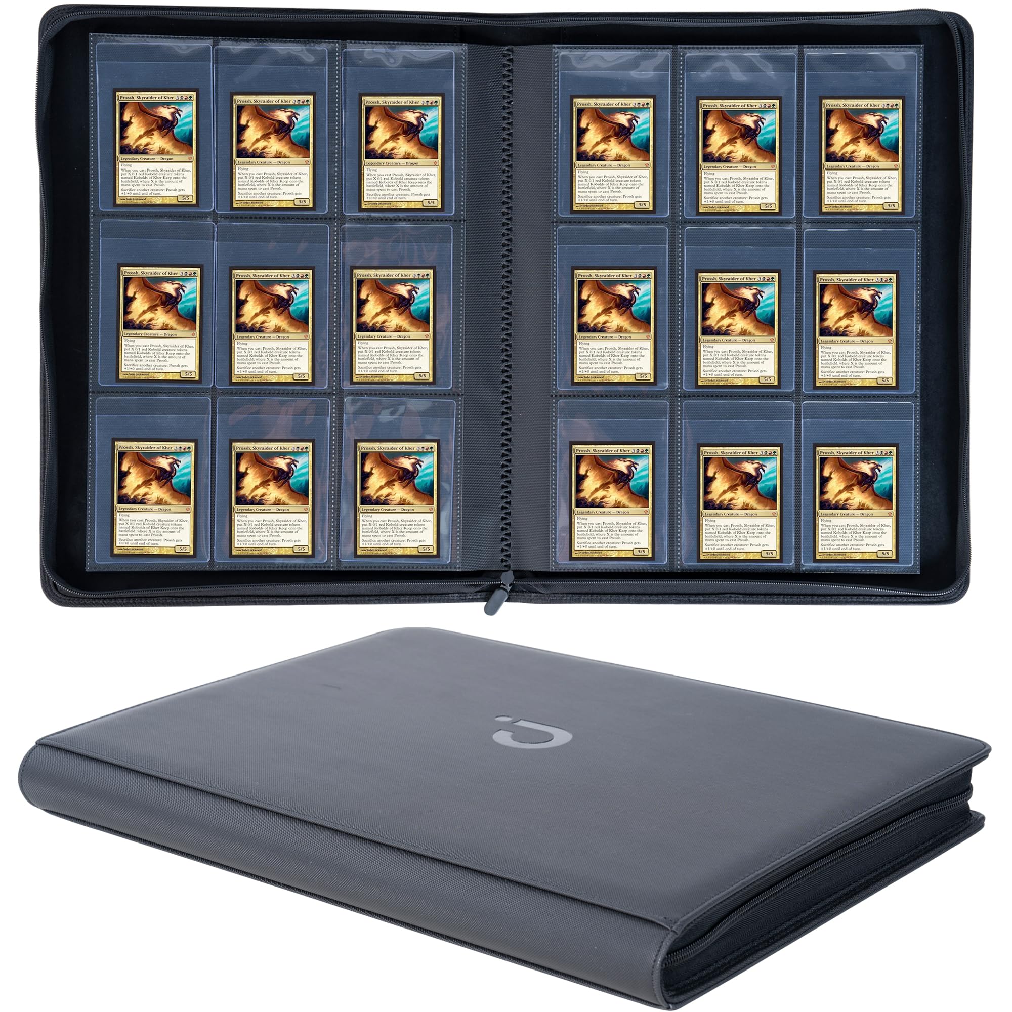 Amazon.co.jp: D DACCKIT 半硬質カードホルダー バインダー - 360枚の